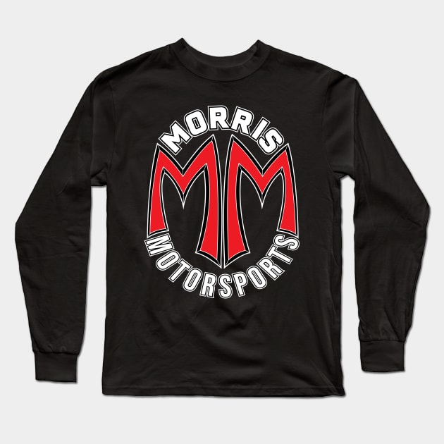 Morris Motorsports Alt Front & Back Long Sleeve T-Shirt by WFO Radio 